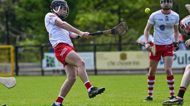 Callum Jackson in action for Tyrone against Armagh in the 2024 Electric Ireland Celtic Challenge. 