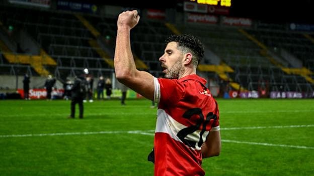 Mikey Geaney celebrates after Daingean Uí Chúis' AIB All-Ireland Club SFC Semi-Final win. Photo by Piaras Ó Mídheach/Sportsfile