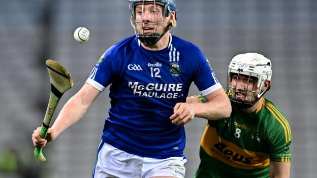 John Donnelly, Thomastown, and Barry Murphy, Castlelyons, in action during the AIB All-Ireland Club IHC Final at Croke Park. Photo by Piaras Ó Mídheach/Sportsfile