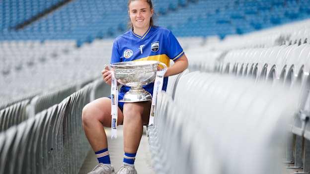 The Camogie Association, in proud partnership with Glen Dimplex, has officially launched the 2025 Glen Dimplex All-Ireland Camogie Championships at Croke Park. Pictured is Laura Leenane of Tipperary.