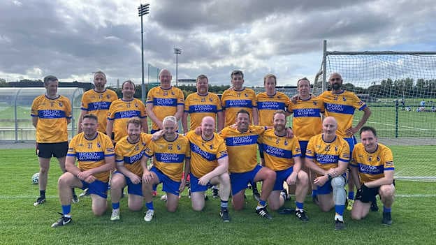 The St. Paul's, Down  Dads and Lads pictured at the National Blitz at the GAA National Games Development Centre in Abbottstown.