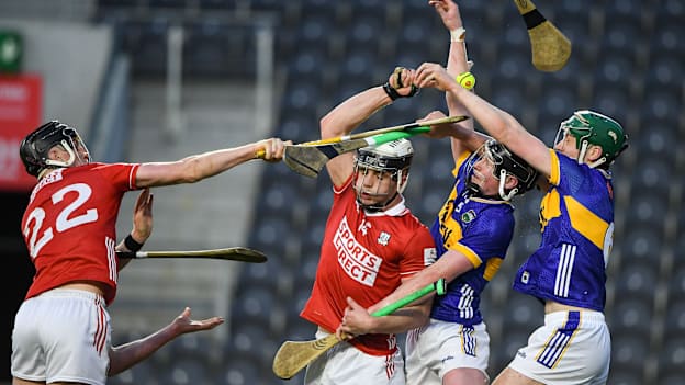 Barry Walsh in Munster U20 action for Cork against Tipperary earlier this year. Photo by Matt Browne/Sportsfile