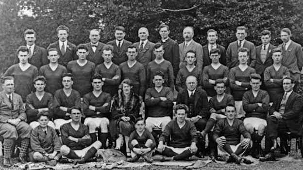 The 1926 Kerry All-Ireland winning football team. 