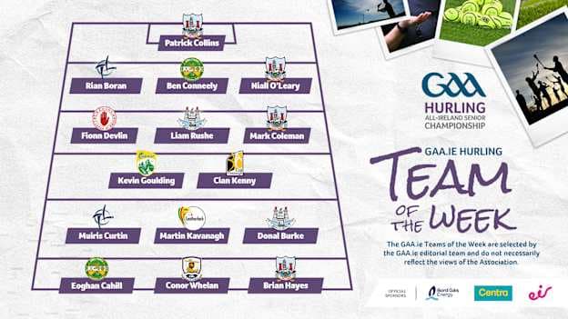 GAA.ie Hurling Team of the Week