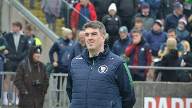 Maigh Cuilinn senior football team manager Cathal Clancy. Photo by Cumann Peile Mhaigh Cuilinn 