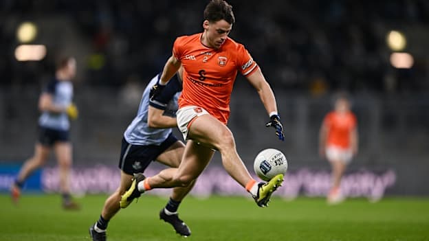 Tomás McCormack of Armagh during the Allianz Football League Division 1 match between Dublin and Armagh at Croke Park in Dublin. Photo by Ben McShane/Sportsfile.