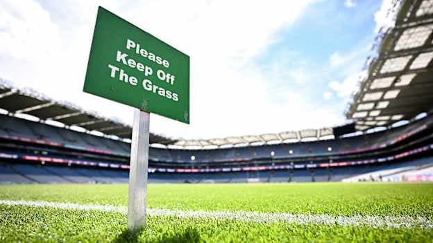 A general view of the Croke Park pitch. Photo by Seb Daly/Sportsfile