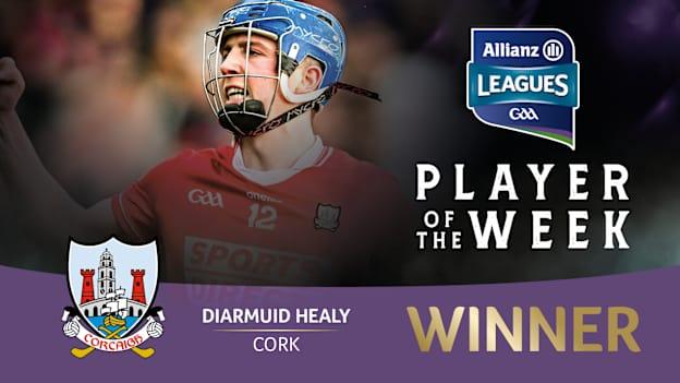 GAA.ie Hurler of the Week Diarmuid Healy.