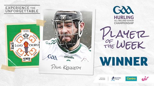 GAA.ie Hurler of the Week Paul Kennedy.