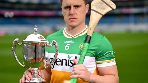 
Joe McDonagh Cup finalist Offaly's Cillian Kiely during a Joe McDonagh, Christy Ring, Nickey Rackard, Lory Meagher Cup Final media day at Croke Park in Dublin. Photo by Stephen McCarthy/Sportsfile



 





































