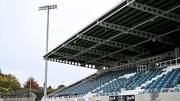 A general view of the stand at Cedral St Conleth's Park. Photo by Piaras Ó Mídheach/Sportsfile