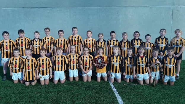 A victorious Upperchurch-Drombane team pictured after winning the Under 11 Pakie Ryan tournament. 