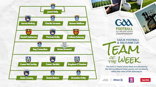 GAA.ie Football Team of the Week.