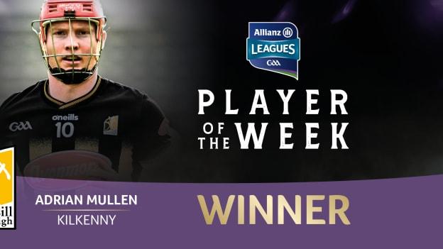 Kilkenny's Adrian Mullen is this week's GAA.ie Hurler of the Week. 