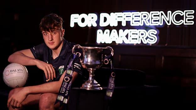 Derry U20 footballer, James Sargent, pictured at the announcement of the Dalata Hotel Group's five-year sponsorship of the GAA Under 20 Football Championship.