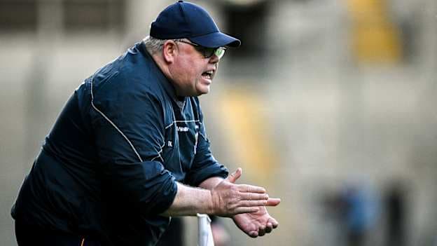 Loughrea manager Tommy Kelly during the AIB GAA Hurling Senior Club Championship final match between Ballygunner of Waterford and Loughrea of Galway at Croke Park in Dublin. Photo by Seb Daly/Sportsfile.