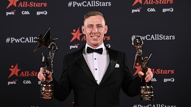 O'Donoghue hungry for more success after being crowned PwC Footballer of the Year