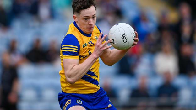 Shane McGinley of Roscommon during the Connacht GAA Football U20 Championship final match between Roscommon and Galway at Hastings Insurance MacHale Park in Castlebar, Mayo. Photo by Ben McShane/Sportsfile.