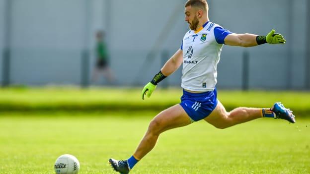 Wicklow goalkeeper, Mark Jackson. 