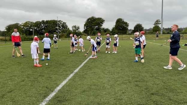 The Have A Go hurling and camogie session was a success in Louth on Tuesday evening.