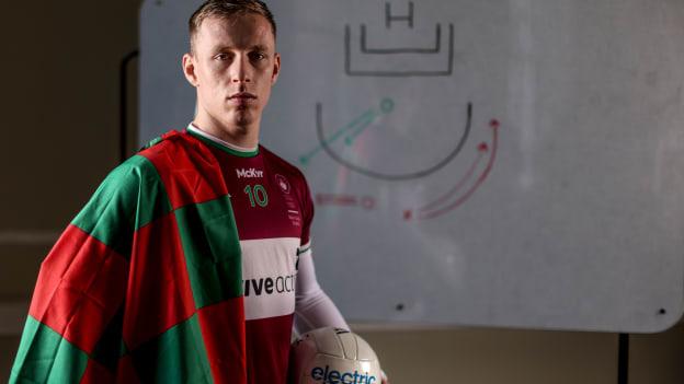 Pictured is University of Galway and Mayo footballer, Ryan O’Donoghue as Electric Ireland teams up with six intercounty Camogie and GAA stars to look ahead to the upcoming matches and rivalries across the Electric Ireland Camogie Third Level Championships and the Electric Ireland GAA Higher Education Championships. Through its #FirstClassRivals campaign Electric Ireland will continue to celebrate the unexpected alliances that form between county rivals as they come together in pursuit of some of the most coveted titles across Camogie and GAA. 