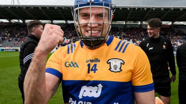 Shane O'Donnell of Clare after the Munster GAA Hurling Senior Championship Round 2 match between Cork and Clare at SuperValu Páirc Ui Chaoimh in Cork. Photo by Ray McManus/Sportsfile.