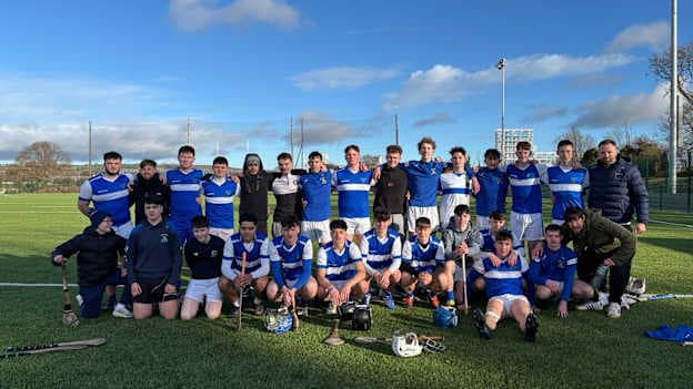 The Mount Sion Post Primary School hurling team. 