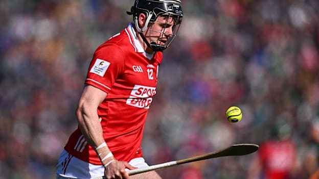 Cork's Darragh Fitzgibbon in Allianz Hurling League action. Photo by Piaras Ó Mídheach/Sportsfile