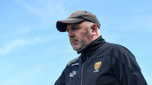 Down hurling manager, Ronan Sheehan. 