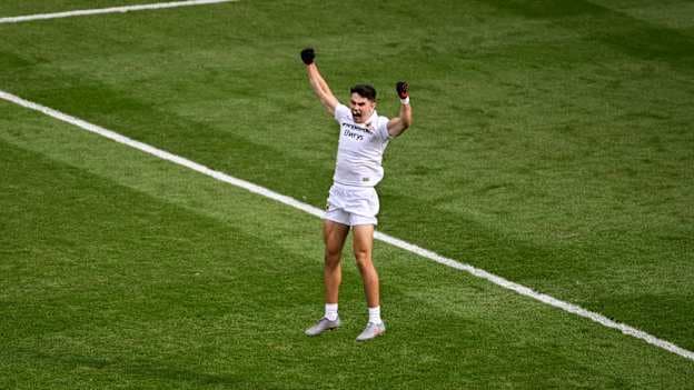 Tommy Conroy savours his moment in the sun
