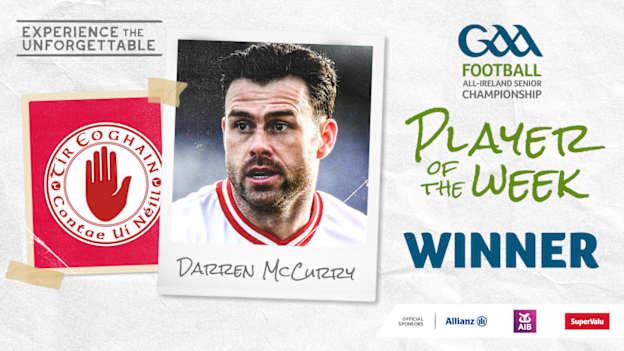 GAA.ie Footballer of the Week Darren McCurry.