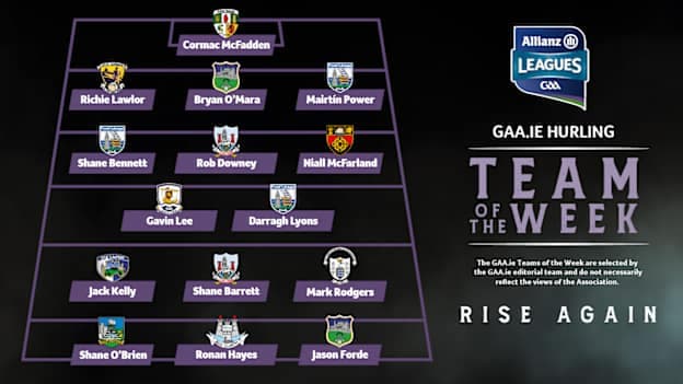 This week's GAA.ie Hurling Team of the Week.