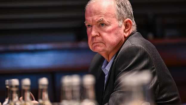 Iar-Uachtarán Chumann Lúthchleas Gael Liam O'Neill during the GAA Congress at Canal Court Hotel in Newry, Down. Photo by Piaras Ó Mídheach/Sportsfile.
