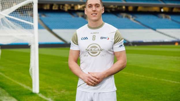 Kerry footballer, Joe O'Connor, pictured at Croke Park as Solgar, Official Vitamin Partner of the Gaelic Athletic Association and Gaelic Players Association, unveils the All-Ireland winning Kerry footballer as its newest brand ambassador. 