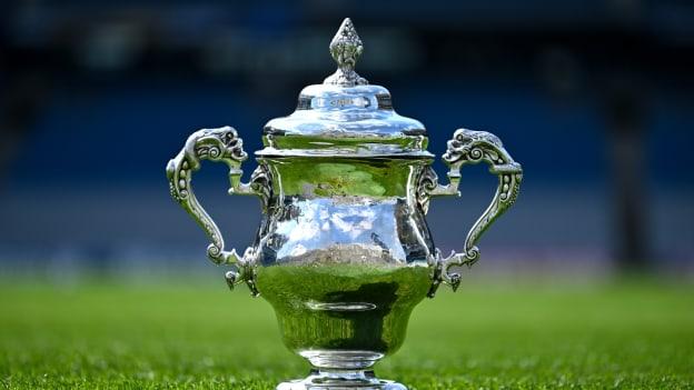 The Tailteann Cup. Photo by Piaras Ó Mídheach/Sportsfile