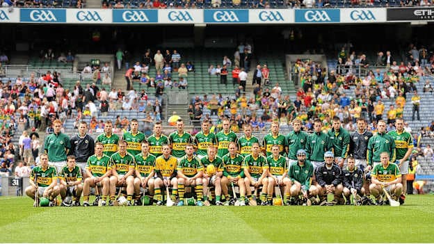 The Kerry panel that won the 2011 Christy Ring Cup Final at Croke Park. Photo by Pat Murphy/Sportsfile
