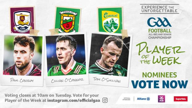 GAA.ie Footballer of the Week nominees.