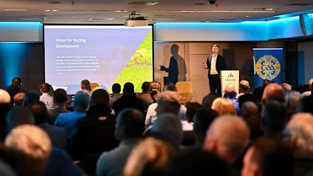 GAA National Head of Hurling William Maher during a Hurling Development Roadshow event at Croke Park in Dublin. Photo by Piaras Ó Mídheach/Sportsfile