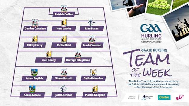 GAA.ie Hurling Team of the Week.