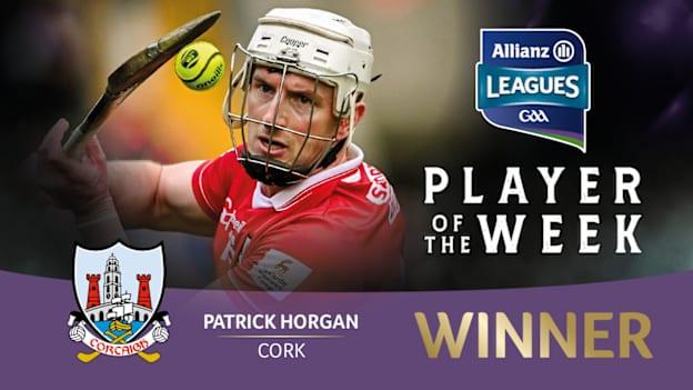 GAA.ie Hurler of the Week Patrick Horgan.