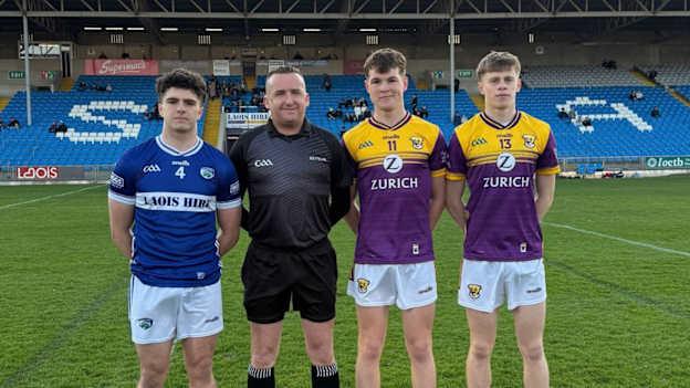 Laois and Wexford drew in the Dalata Hotels Group Leinster U20 Football Championship. Photo by Laois GAA
