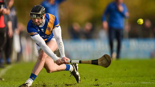 Loughrea's Jamie Ryan in Galway SHC action last year. Photo by Tom Beary/Sportsfile