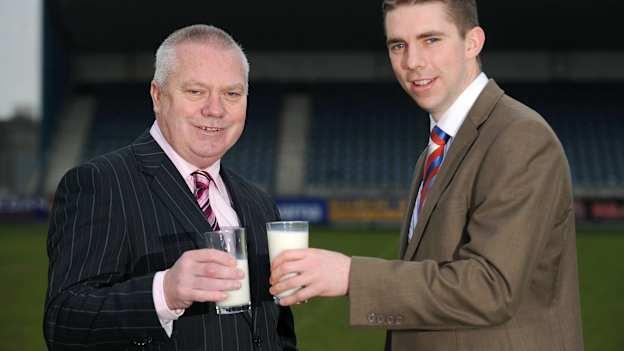 Páidí Ó Sé and Marc Ó Sé pictured together in 2009. Photo by: Brendan Moran/Sportsfile