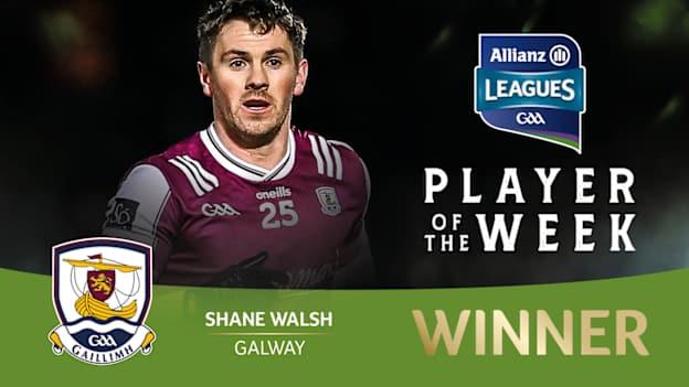 GAA.ie Footballer of the Week Shane Walsh.