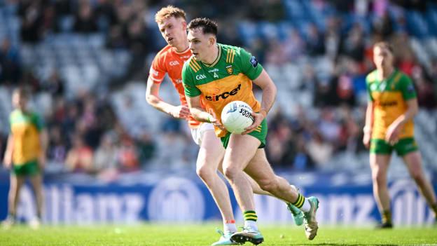 Caolan McColgan of Donegal during the Allianz Football League Division 2 Final match between Armagh and Donegal at Croke Park in Dublin. Photo by Ramsey Cardy/Sportsfile.