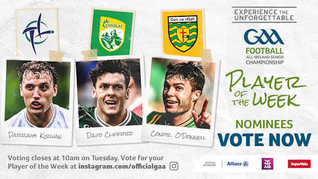 GAA.ie Footballer of the Week nominees