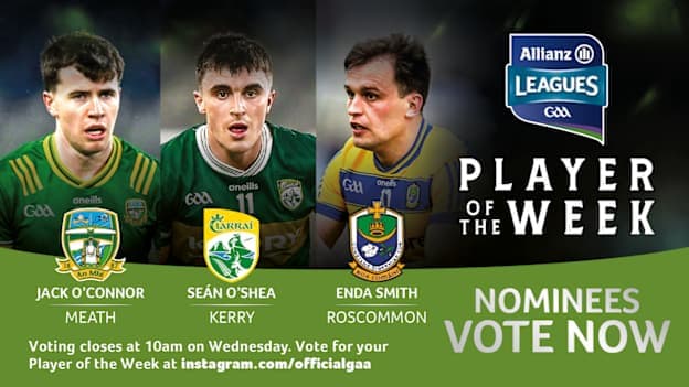 GAA.ie Footballer of the Week nominees