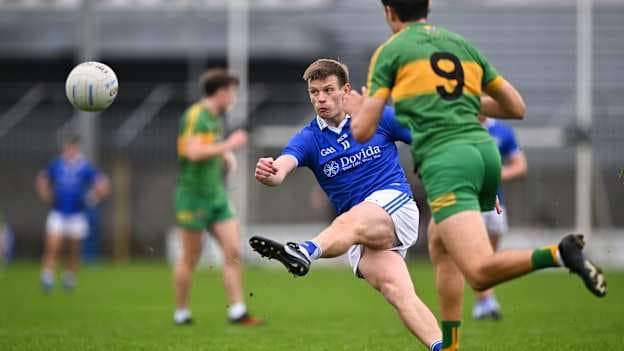 St Loman's John Heslin in Westmeath SFC action against Tubberclair at TEG Cusack Park. Photo by Piaras Ó Mídheach/Sportsfile