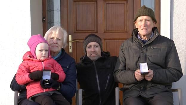 HANDBALL RECIPIENTS – Michael & Ann Naughton, St. Coman’s GAA Club - Roscommon 