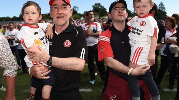 Mickey Harte steered Tyrone to their first Ulster title since 2010.